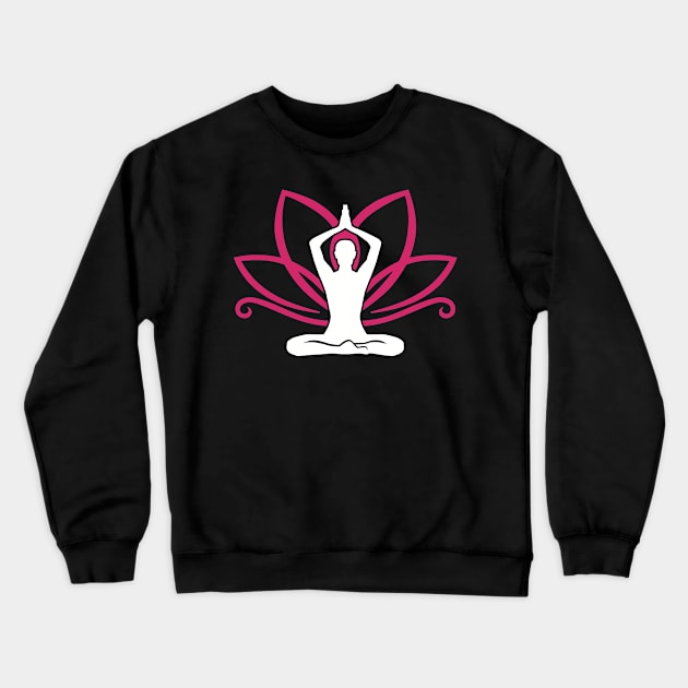 Meditation Crewneck Sweatshirt by Designzz